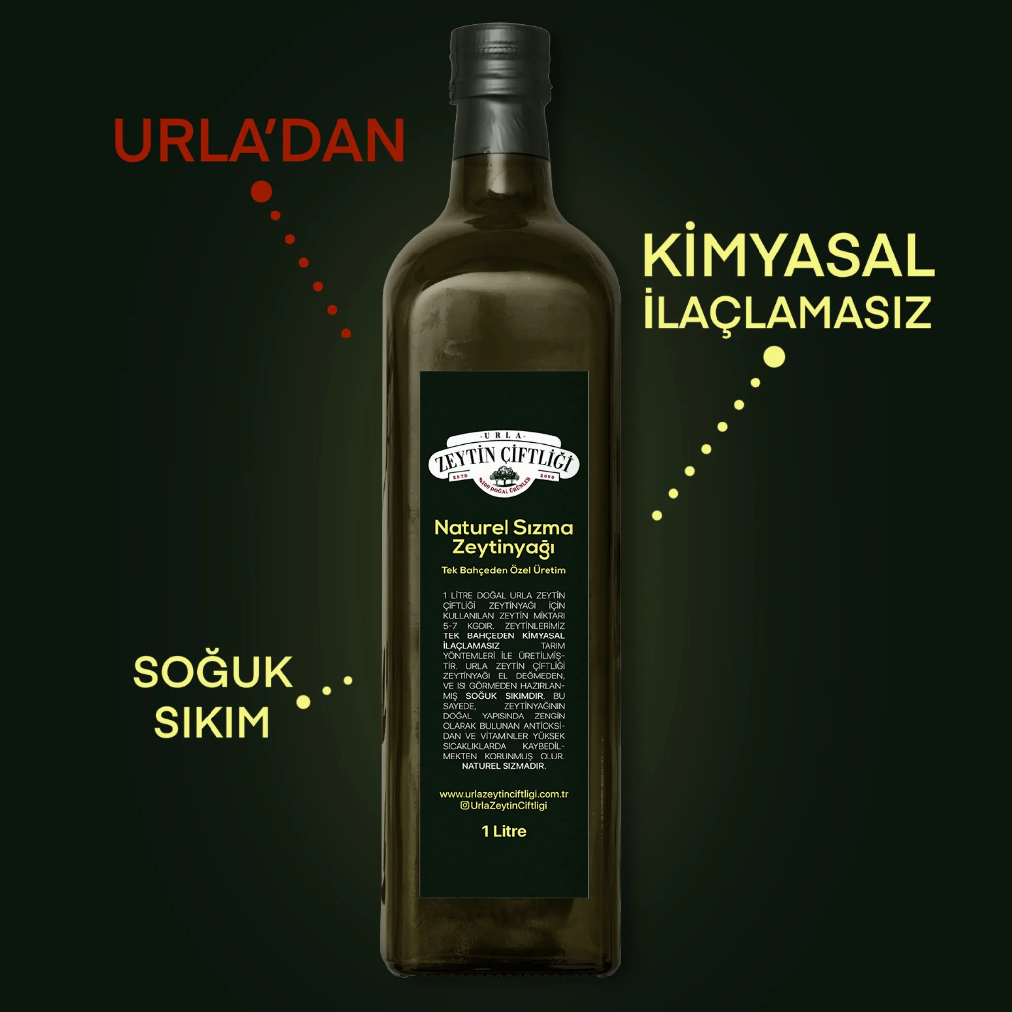 Naturel Sızma Zeytinyağı